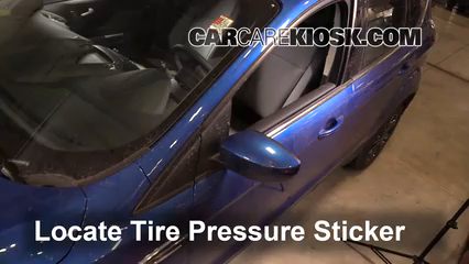 Tire Pressure For Ford Escape